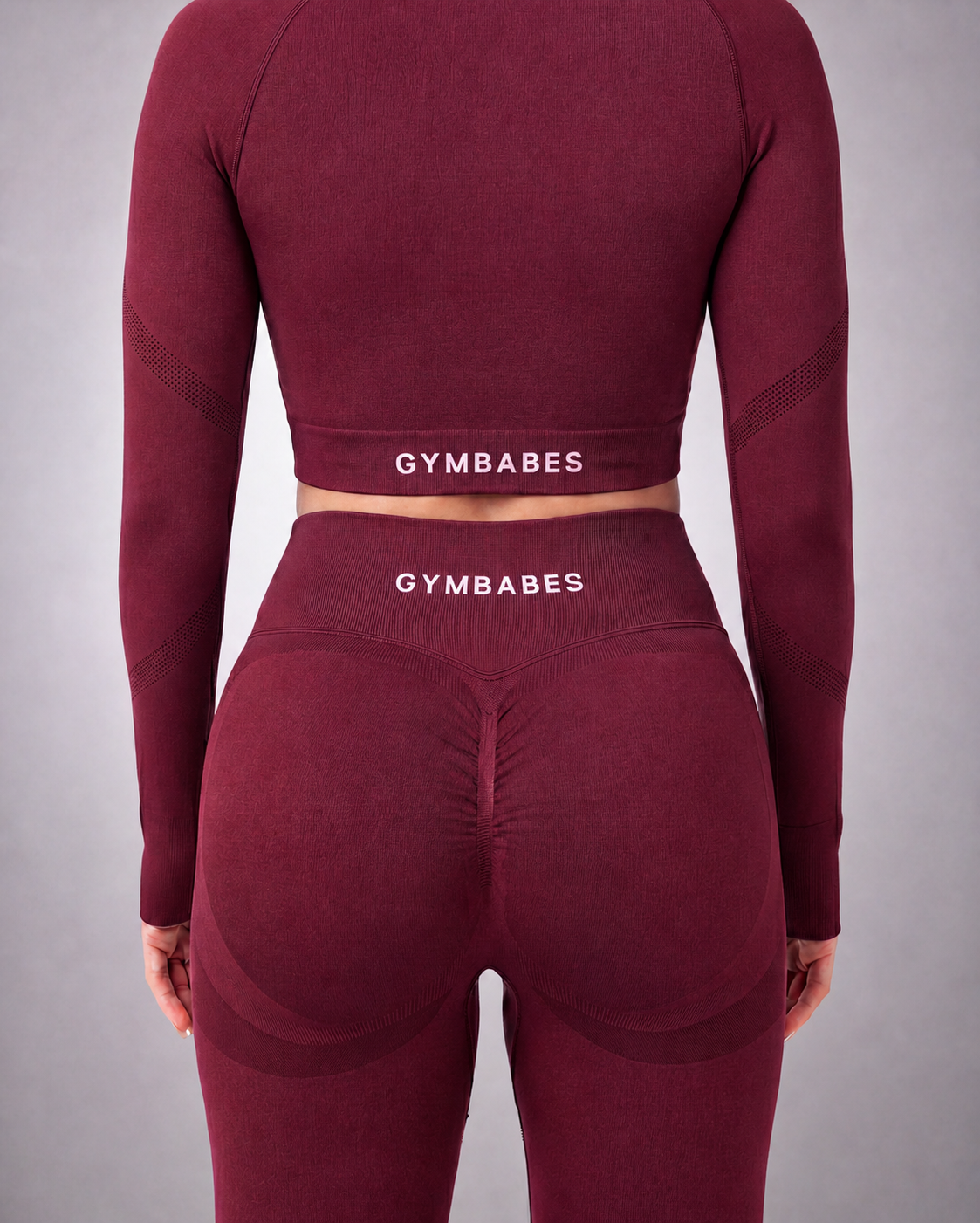 Burgundy Seamless Legging